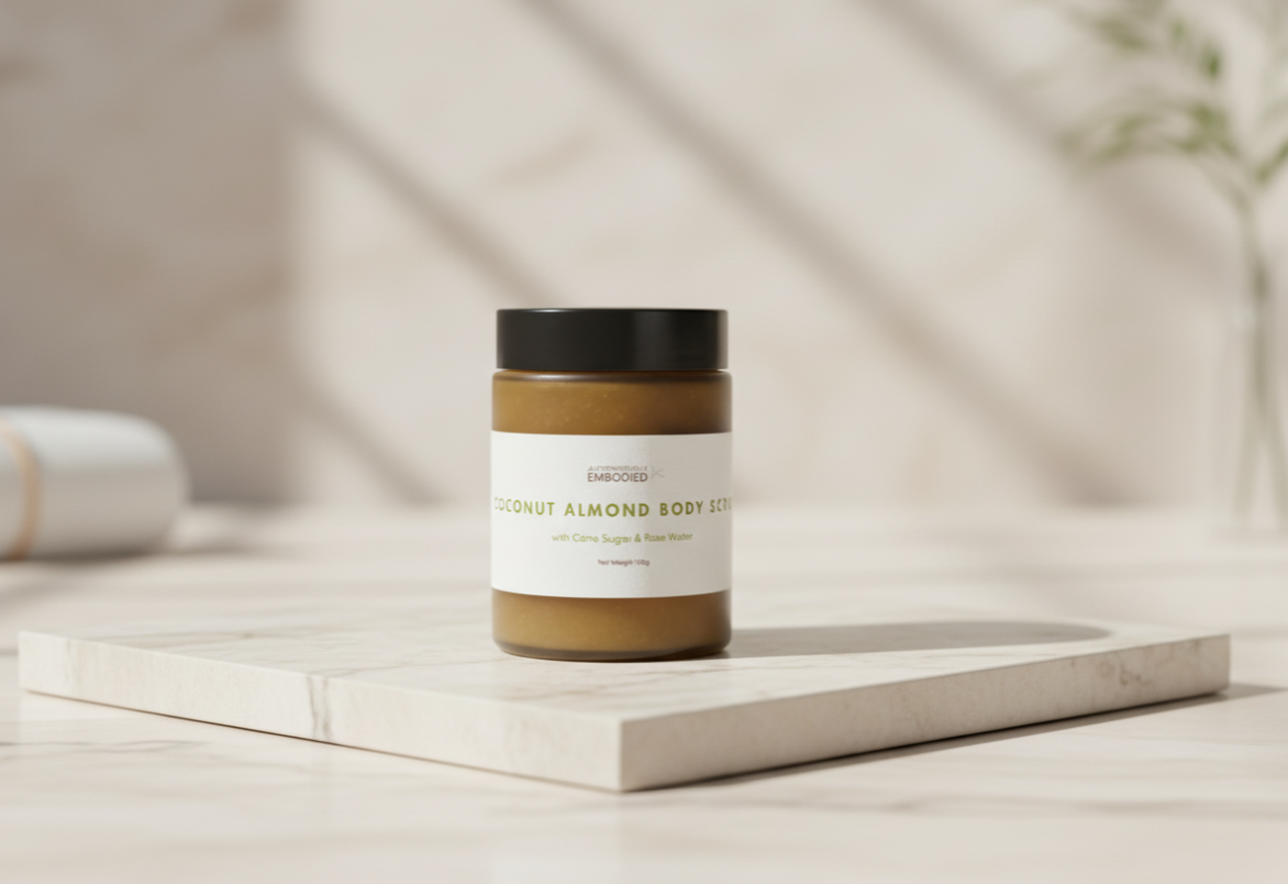 Coconut Almond Body Scrub