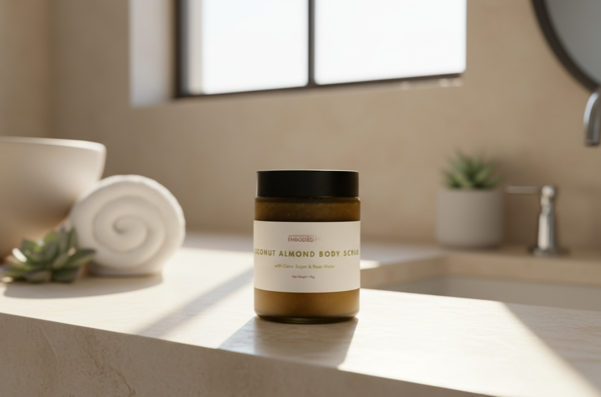 Coconut Almond Body Scrub